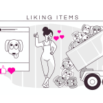 Liking items-Algorithmic-Affordances